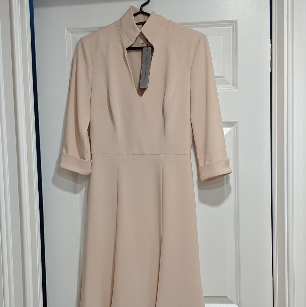 Brand new Black Halo Kensington blush dress